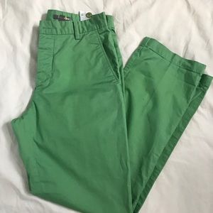 H&M Green Straight Leg Pants